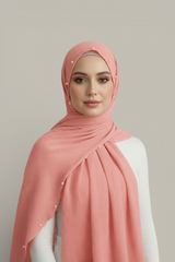 Pearl Crinkle Hijab - 17 Colors