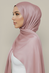 Shiny Muna Plissé Hijab Scarf - 22 Colors