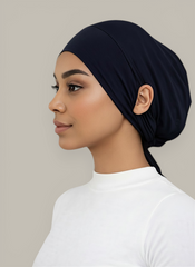 Ear-Free Bamboo Jersey Hijab Undercap