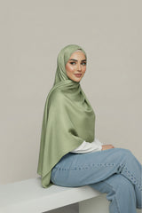Satin Crinkle Hijab - 20 Colors