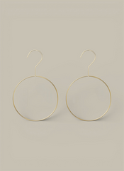 Small Round Gold Hijab Scarf Hanger