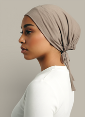 Bamboo Jersey Hijab Tie Back Undercap