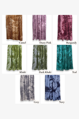 Tie-Dye Modal Hijab - 8 Colors