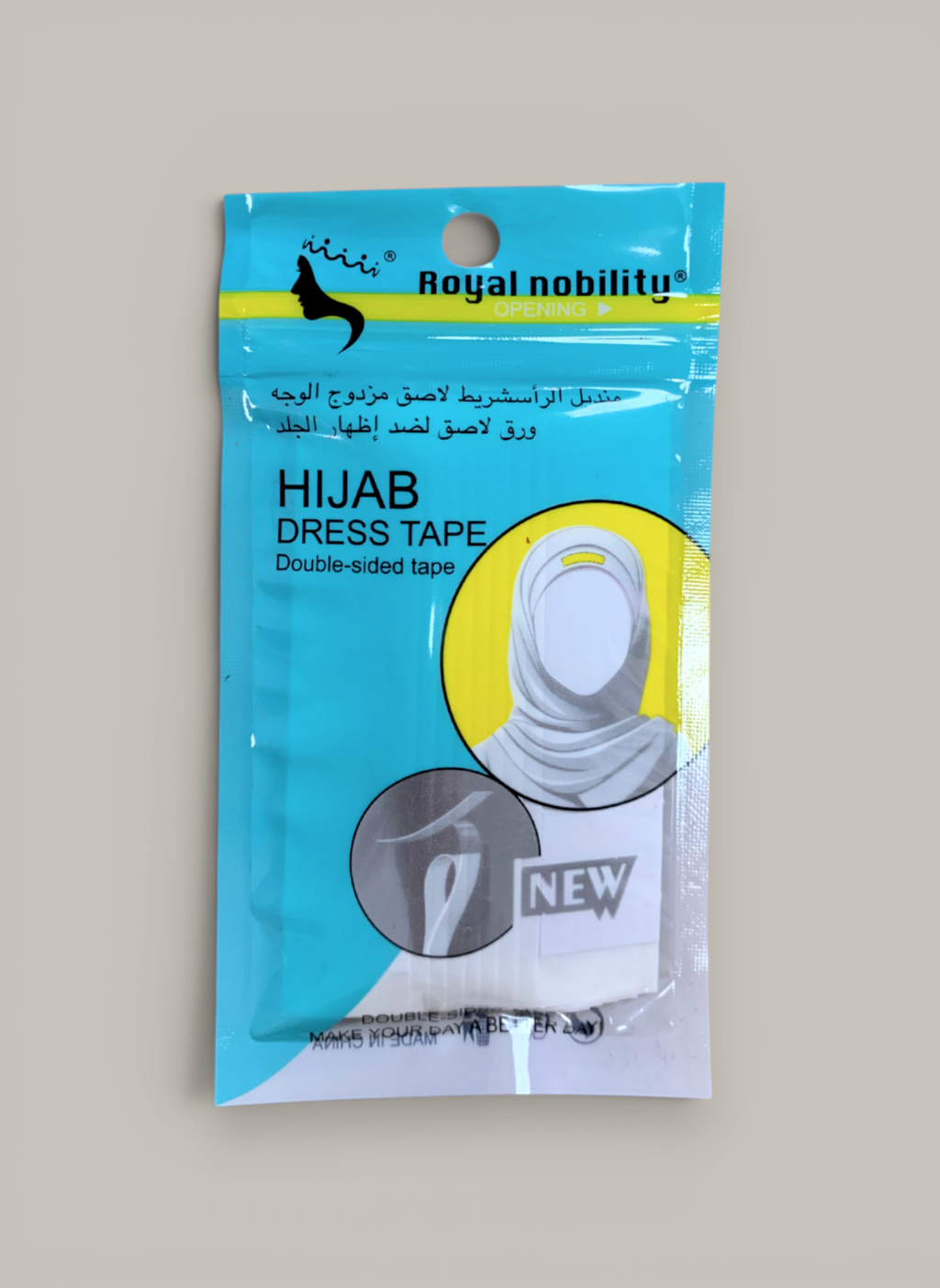 Premium Double-Sided Hijab Tape (12 x 72 pieces)