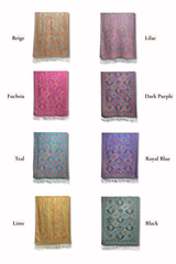 Luxe Shell Pashmina Hijab Scarf - 8 Colors