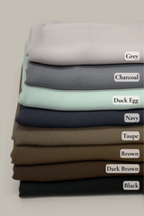 Stretch Chiffon Plain Hijab - 20 Colors