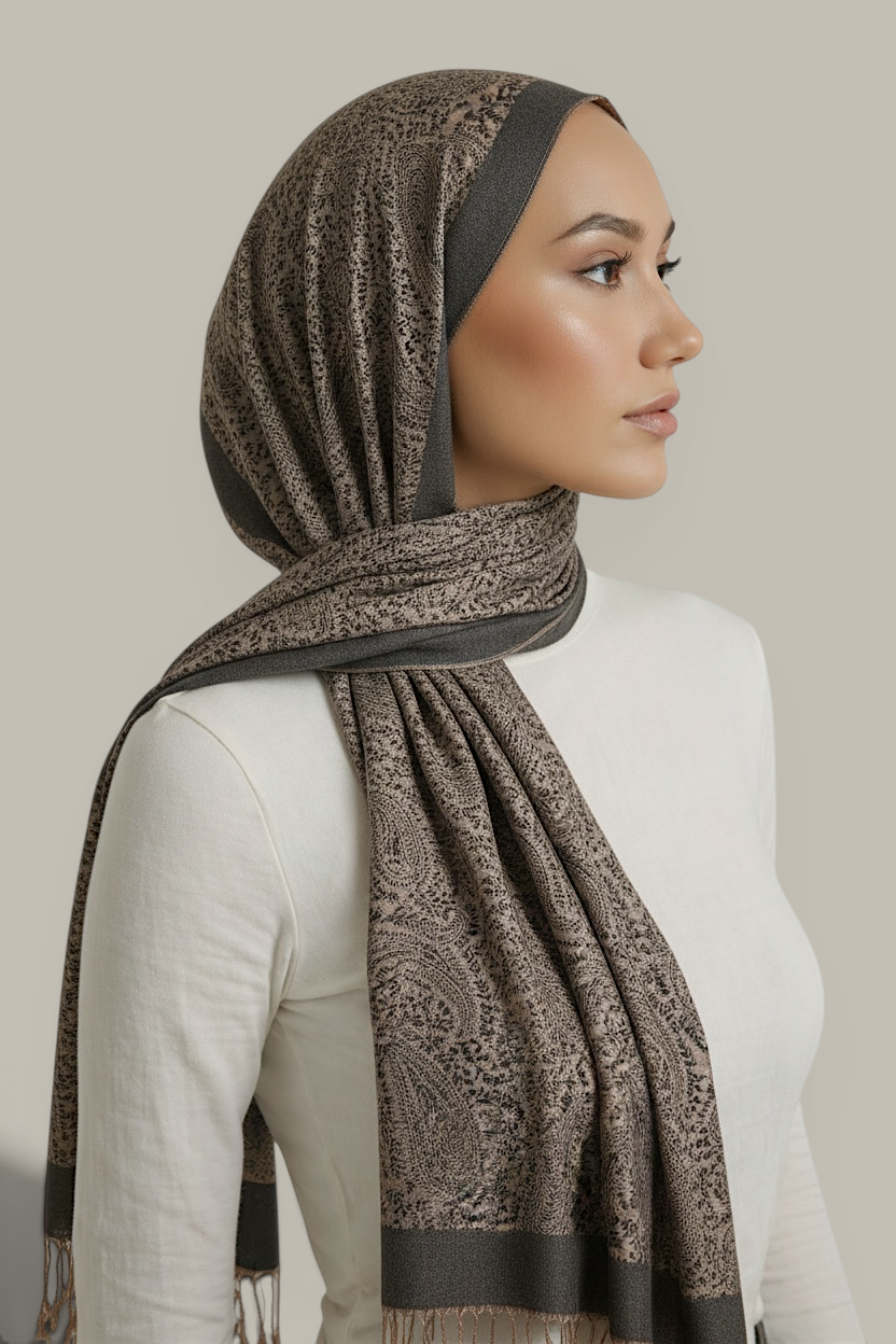Luxe Classic Pashmina Hijab Scarf - 8 Colors