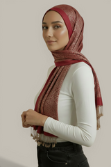 Luxe Classic Pashmina Hijab Scarf - 8 Colors