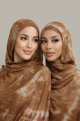 Tie-Dye Modal Hijab - 8 Colors