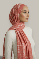 Abstract Ink Modal Hijab Scarf