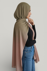 Ombre Hand Dip Modal Hijab - 10 Colors