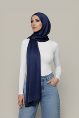 Plain Silky Hijab - 20 Colors