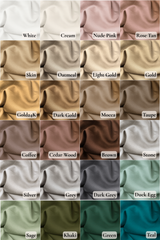 Grain Texture Satin Stretch Hijab Scarf - 31 Colors